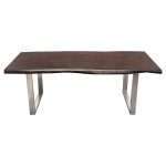 Bowen Solid Acacia Wood Top Dining Table by Diamond Sofa - Decorian Group