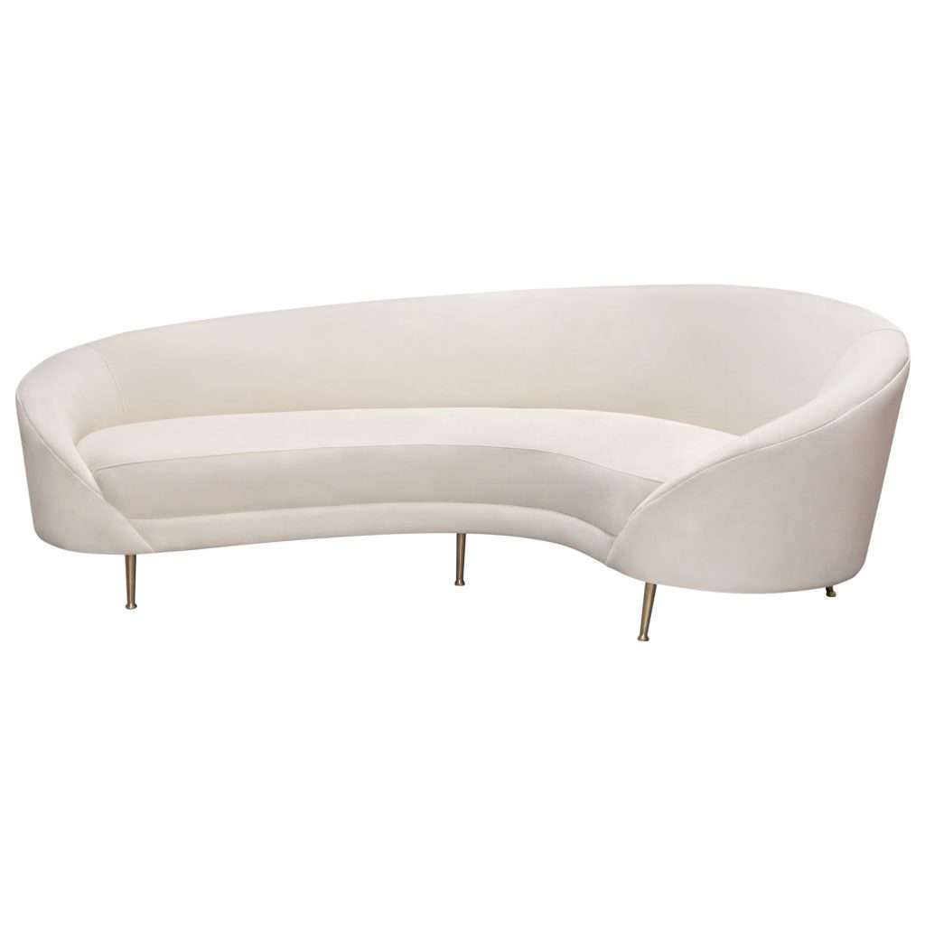 Celine Curved Sofa by Diamond Sofa - Decorian Group