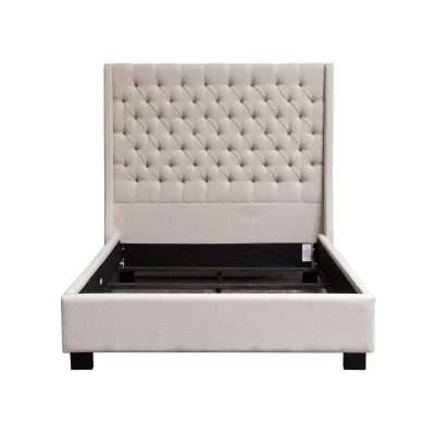 Park Avenue Eastern King Tufted Bed by Diamond Sofa - Decorian Group